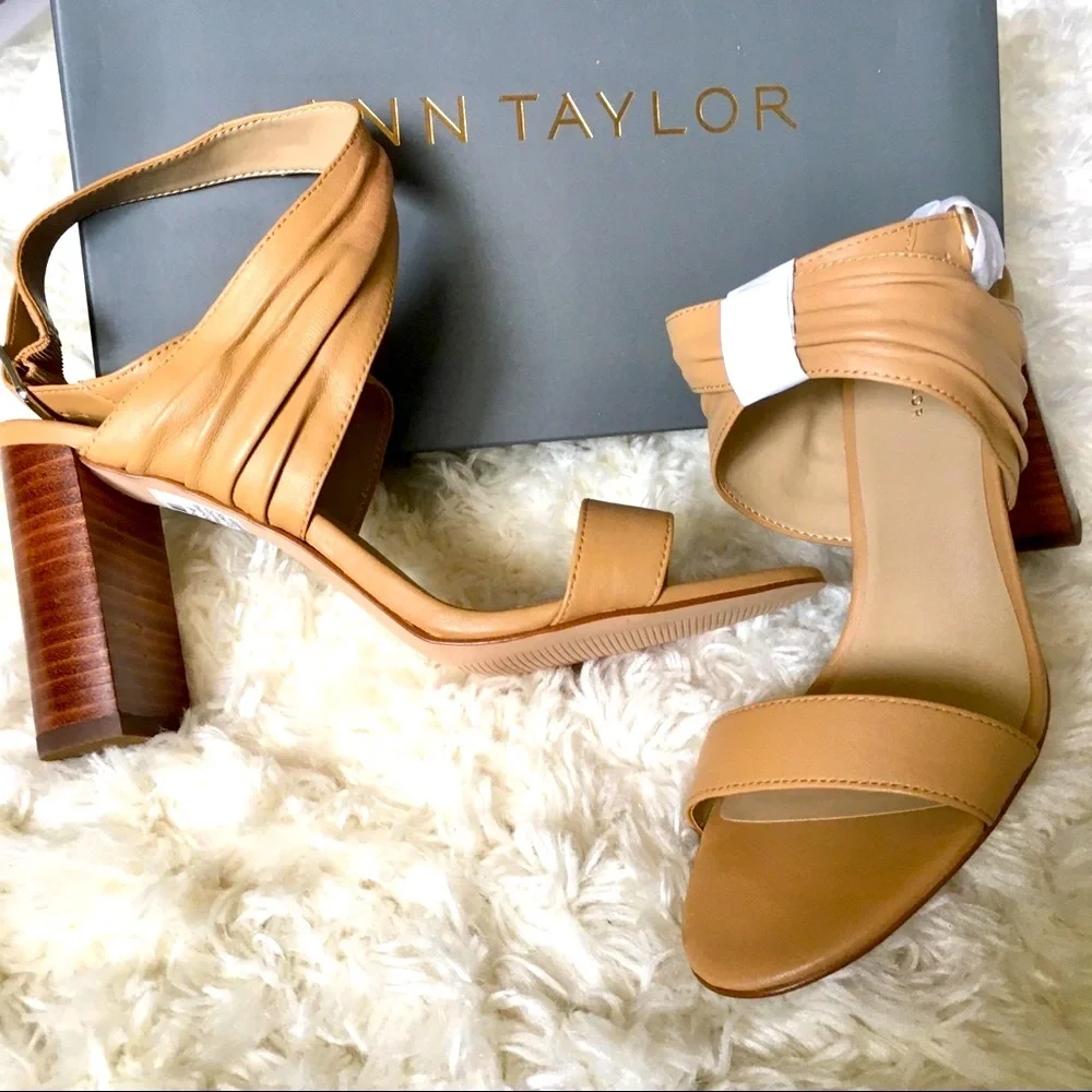 Ann Taylor Leather Sandals